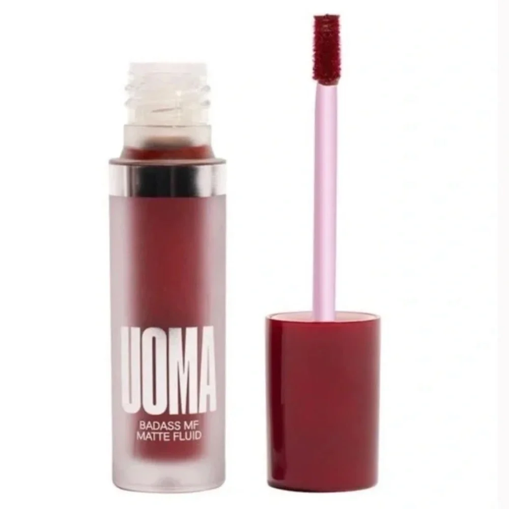 uoma beauty badass extra AF lipgloss lipstick Grace extra rare vivid sparkle NWT - Picture 8 of 10